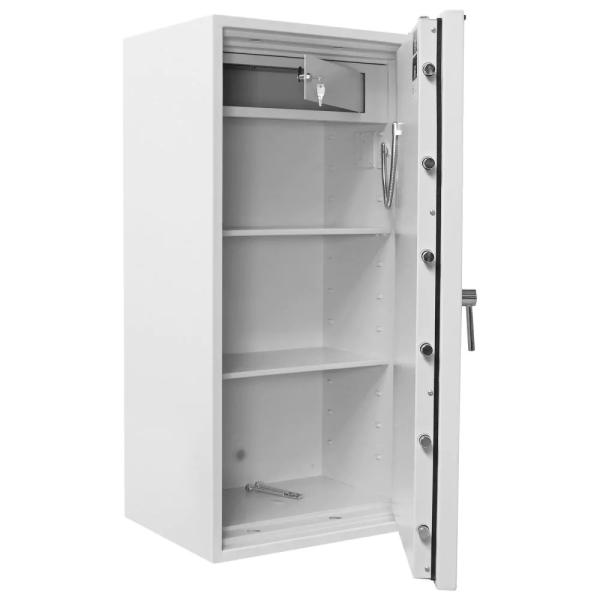 Rottner Wertschutzschrank EN2 Diamant Fire PO130 Doppelbartschloss lichtgrau T05920
